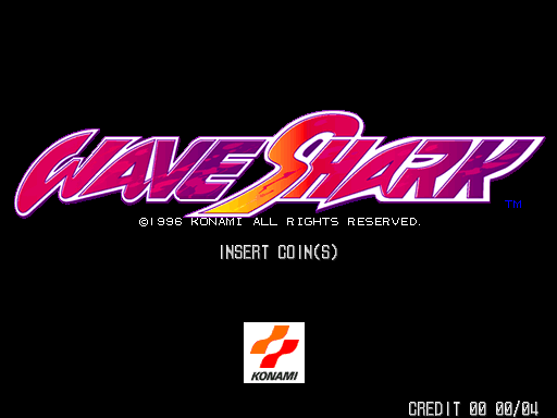 Wave Shark (UAB, USA v1.04) Title Screen